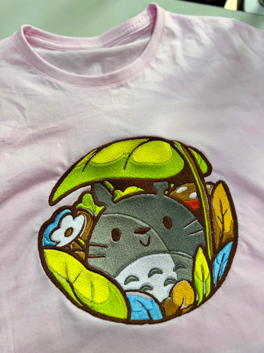Camiseta Bordada | Totoro